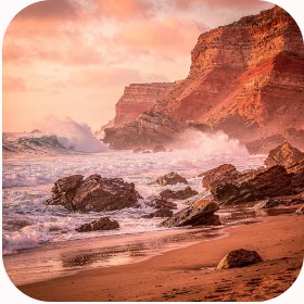 Mirleft wild beaches and cliffs